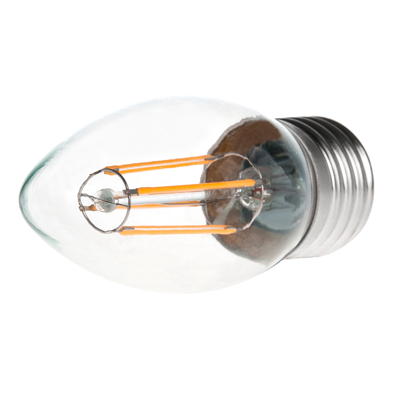 B11 E26/E27 4W LED Vintage Antique Filament Light Bulb, 40W Equivalent, 4-Pack, AC100-130V or 220-240V B11 E26/E27 4W LED Vintage Antique Filament Light Bulb, 40W Equivalent, 4-Pack, AC100-130V or 220-240V